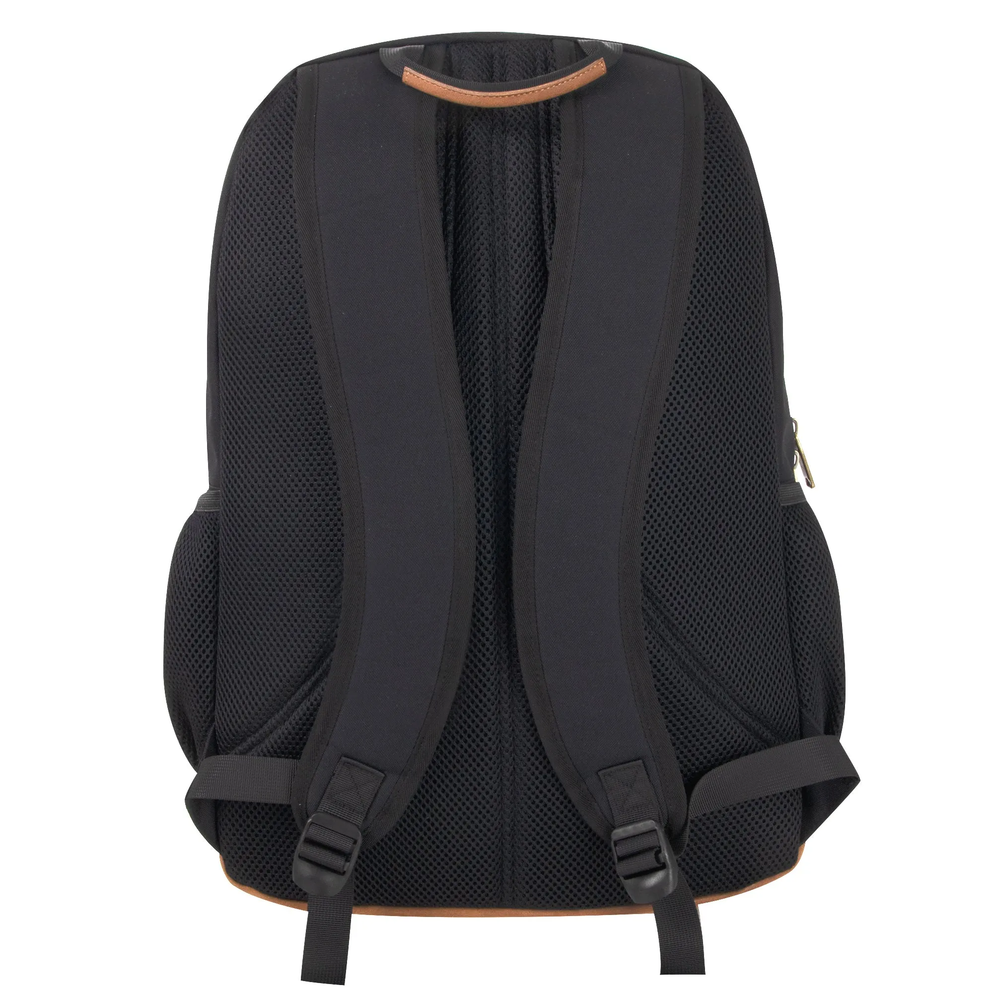 18.5-inch Multi Pocket Backpack w Vynl Bottom  - 3 Colors