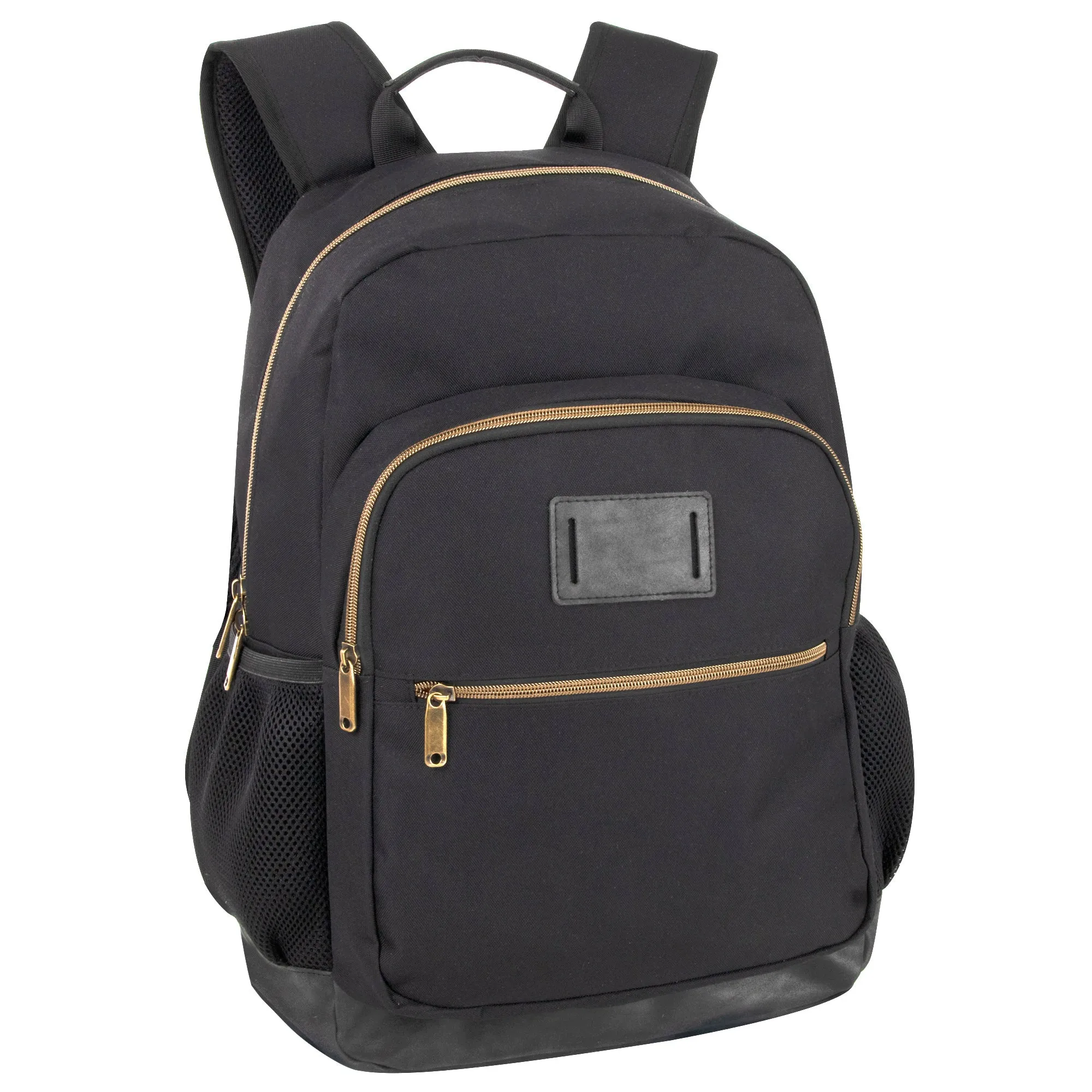 18.5-inch Multi Pocket Backpack w Vynl Bottom  - 3 Colors