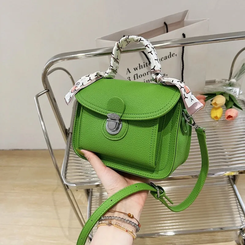 2022 Summer New Style Two-in-one Solid Color Shoulder Messenger Bag