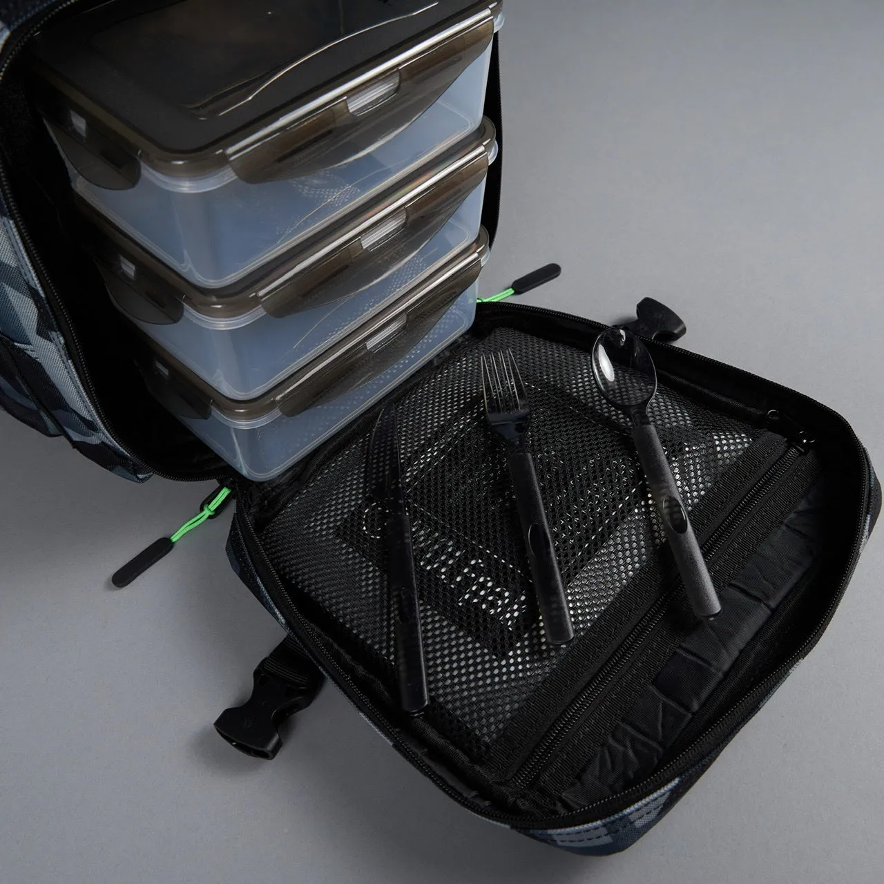 45L Splinter Camo Green Meal Prep Management
