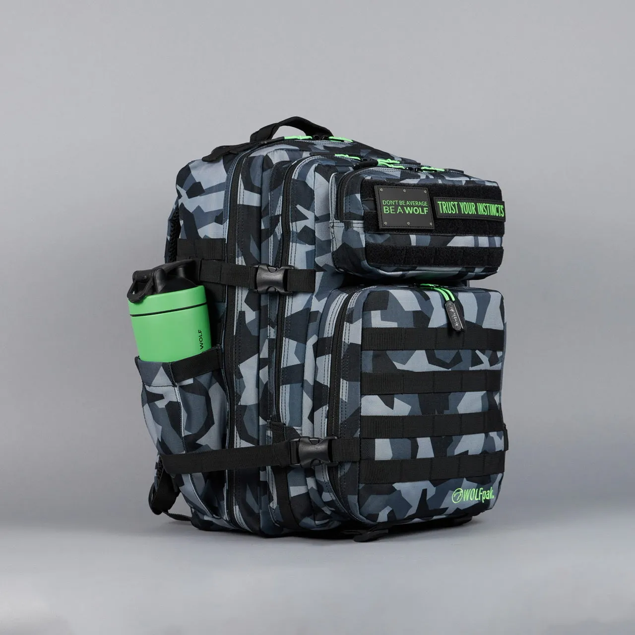 45L Splinter Camo Green Meal Prep Management