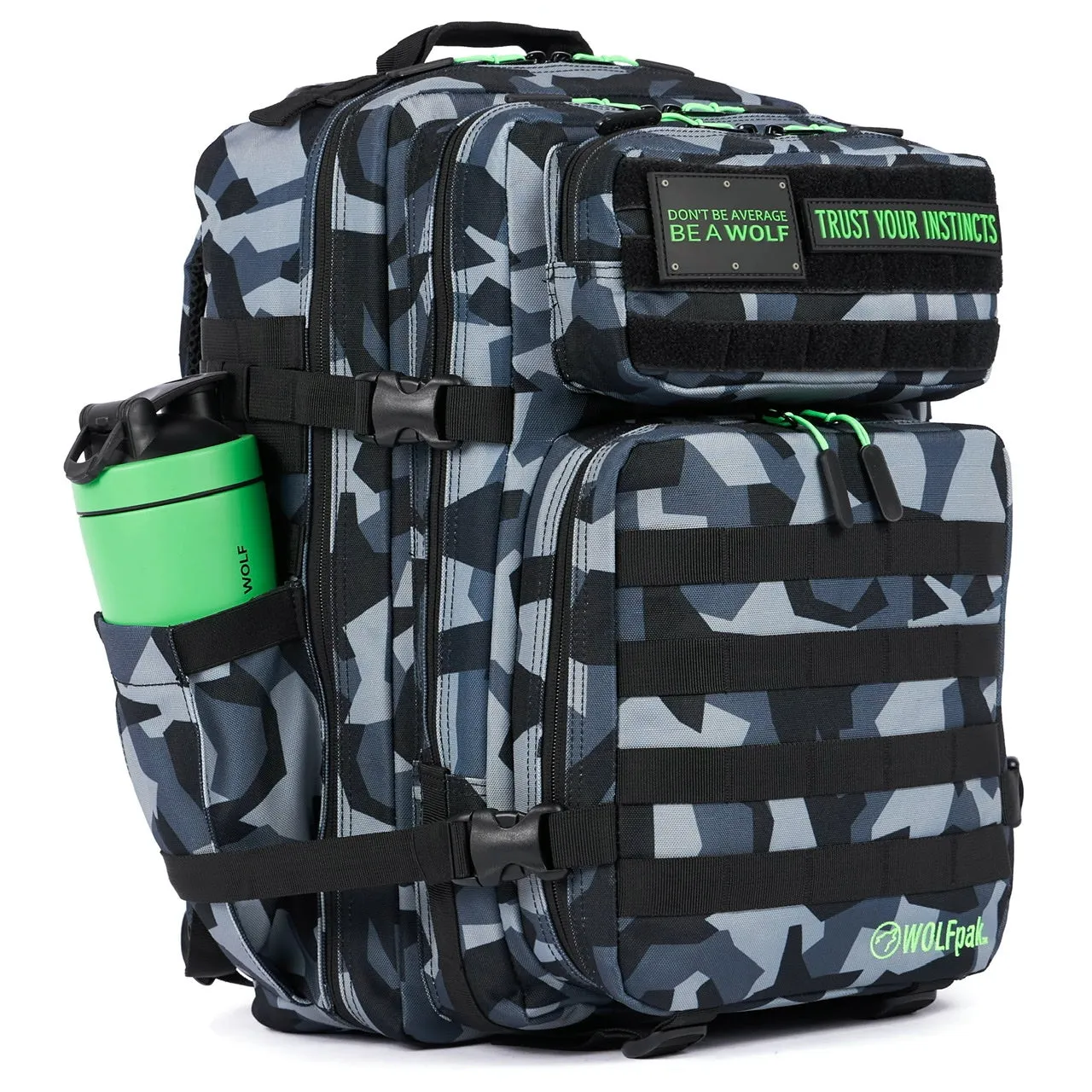 45L Splinter Camo Green Meal Prep Management