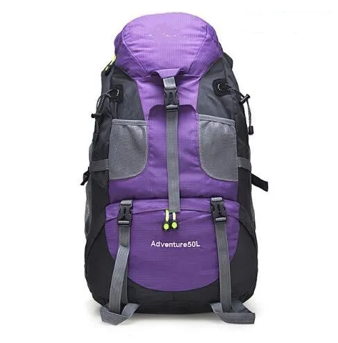 60L /50L Waterproof Hiking Backpack Ergonomically Designed for Comfort