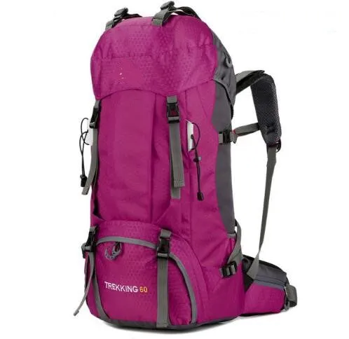 60L /50L Waterproof Hiking Backpack Ergonomically Designed for Comfort