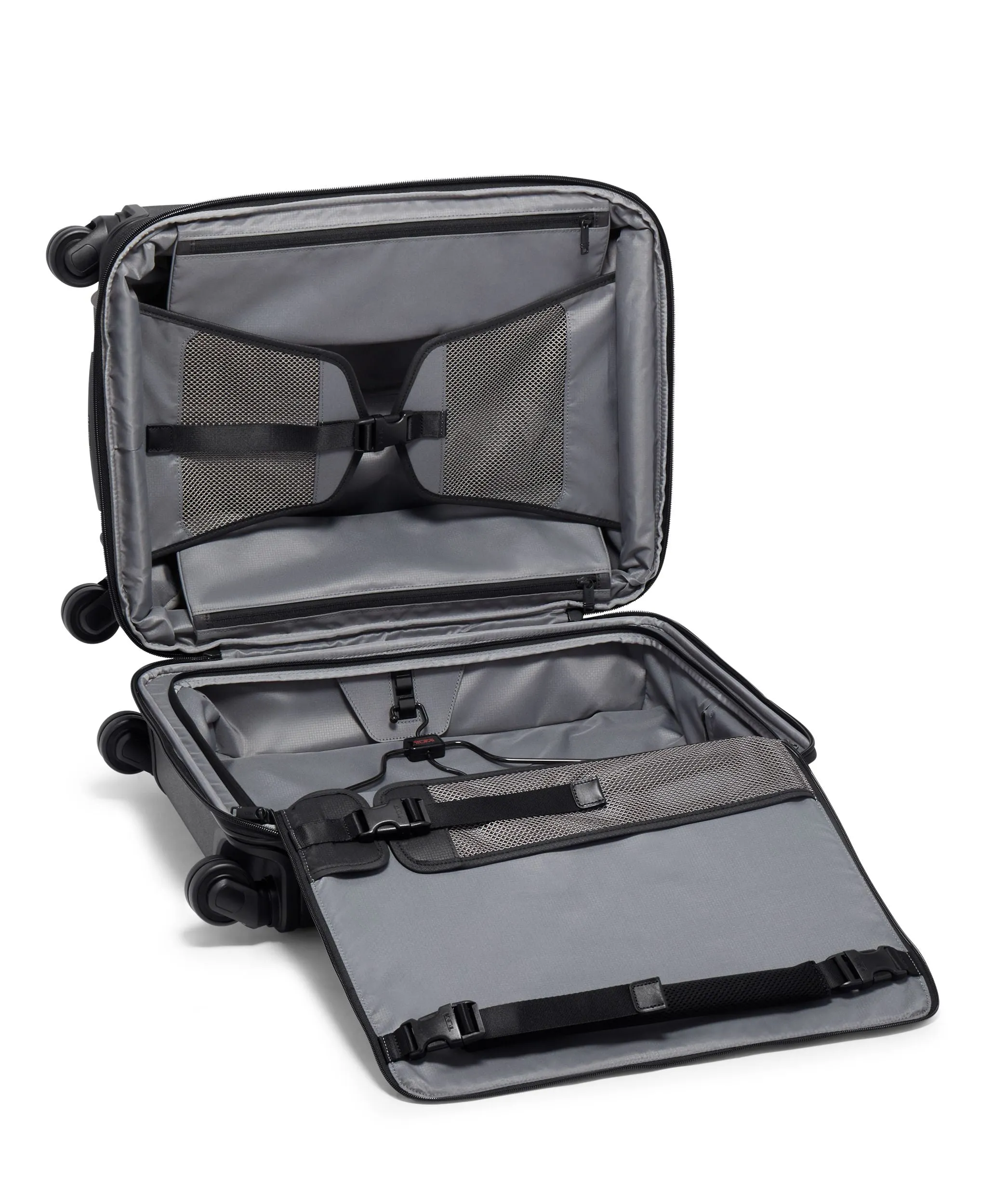 ALPHA HYBRID 4 Wheeled Continental Expandable Carry-On Small - Black