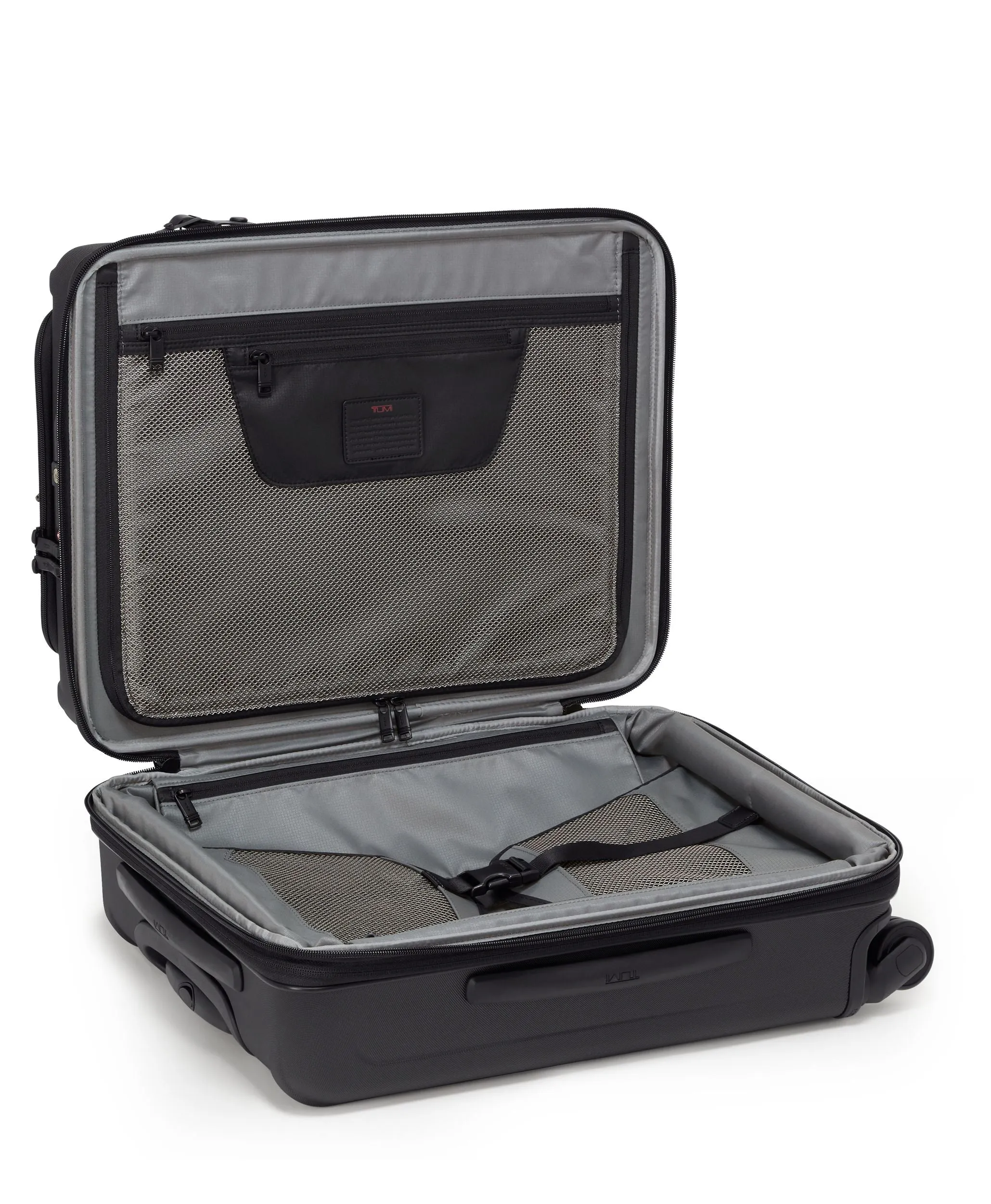 ALPHA HYBRID 4 Wheeled Continental Expandable Carry-On Small - Black