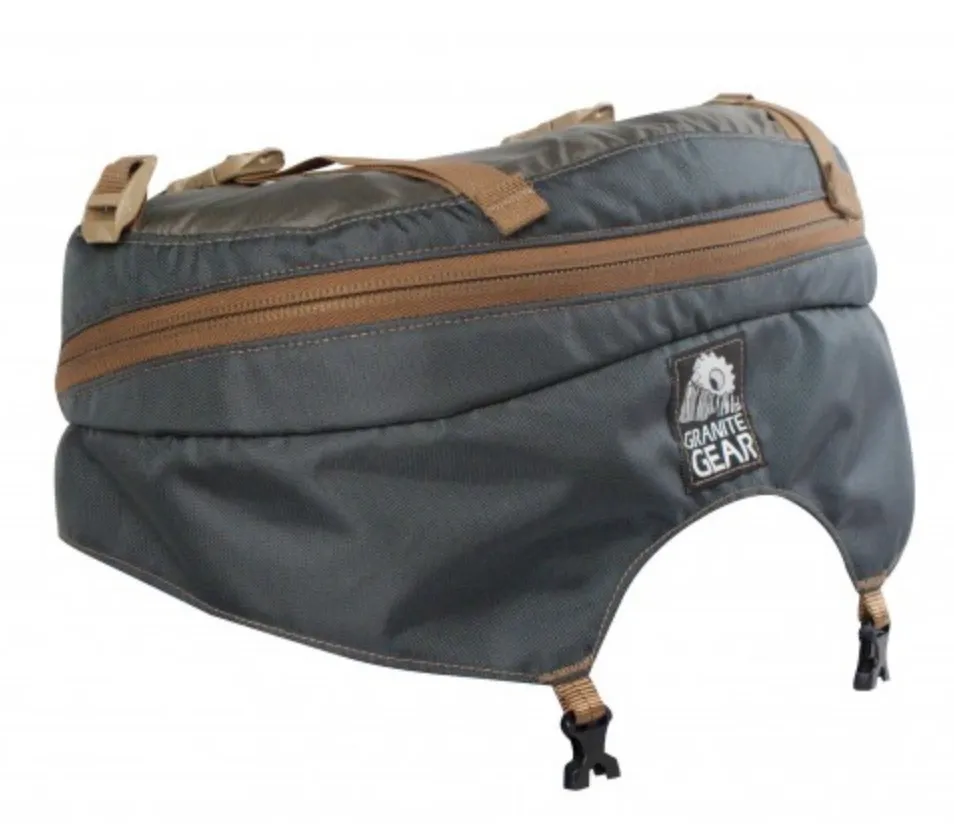 Backpack, Granite Gear Blaze AC 60 with LINELOC Lid Green / Brown / Grey