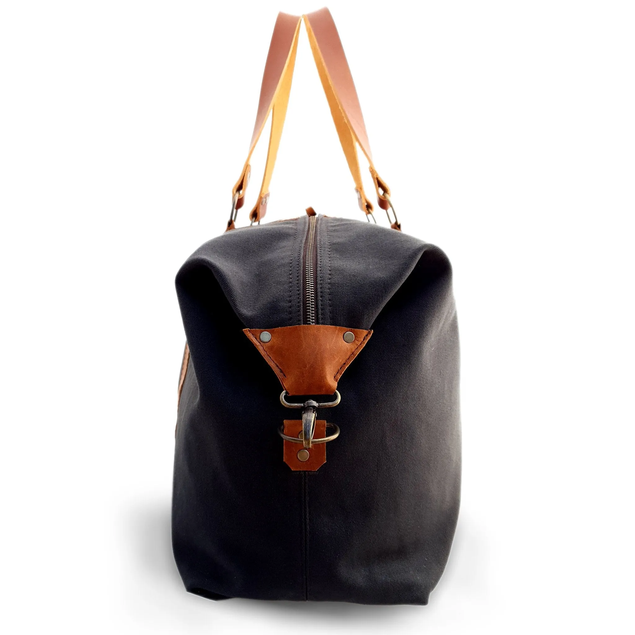 Bark And Mill Canvas Travel Bag | Storm