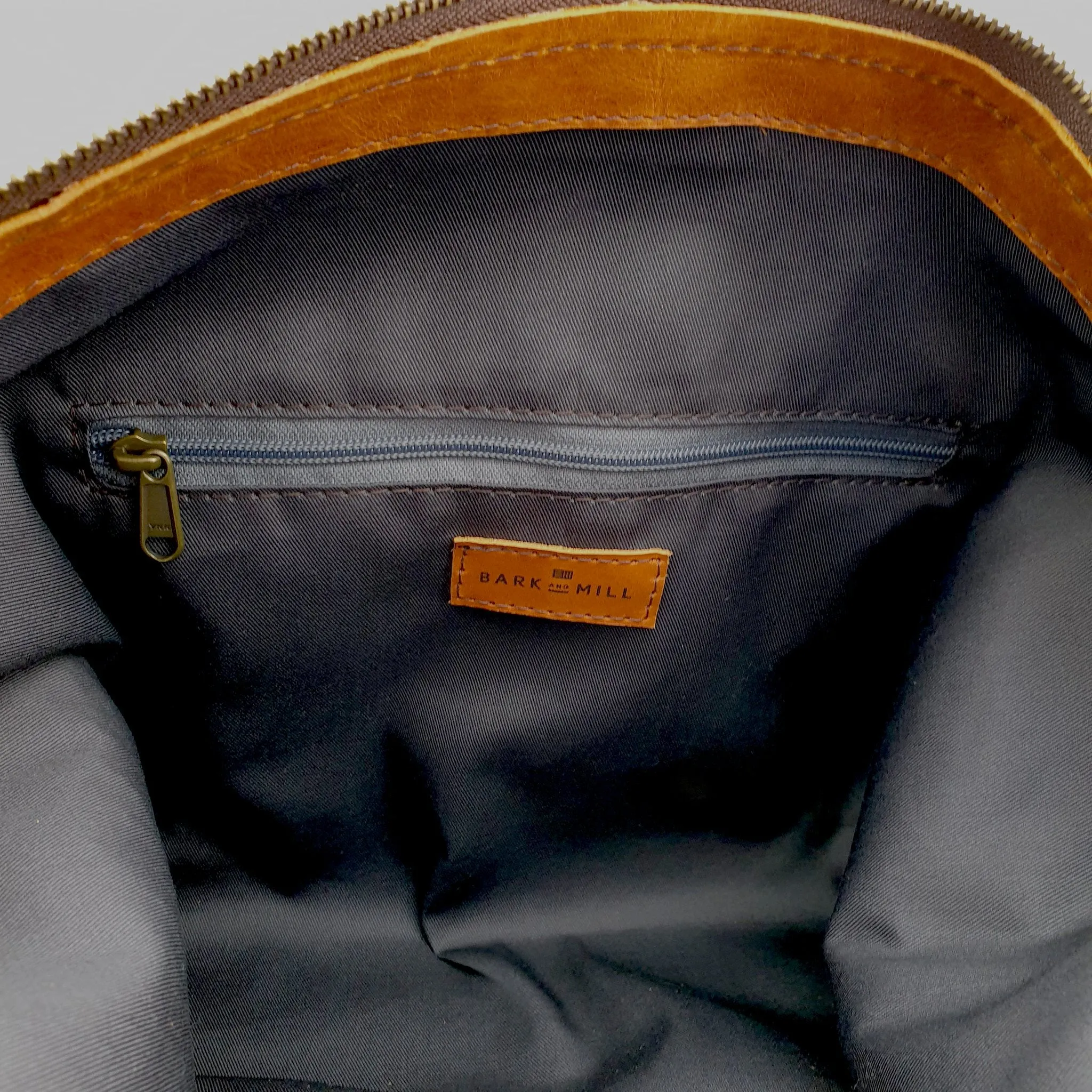 Bark And Mill Canvas Travel Bag | Storm