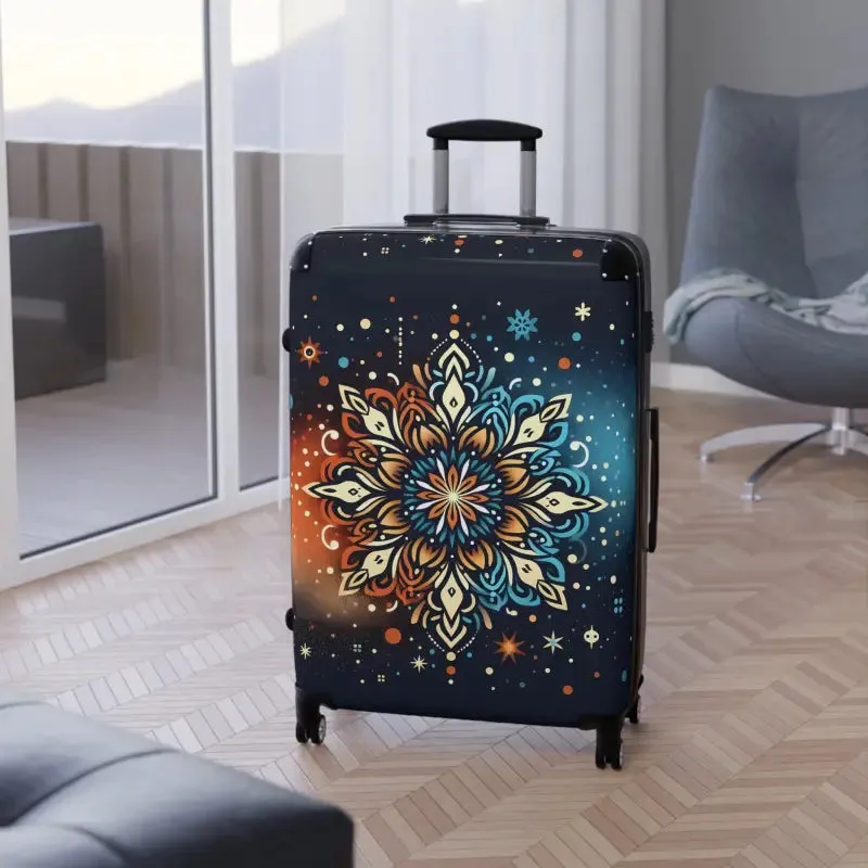 Boho Mandala Design Suitcase