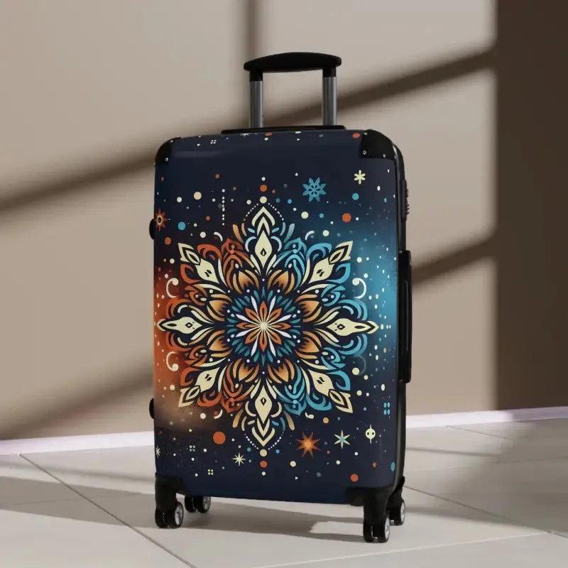 Boho Mandala Design Suitcase