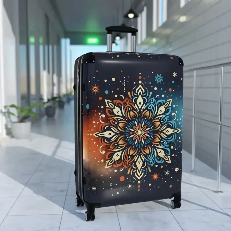 Boho Mandala Design Suitcase