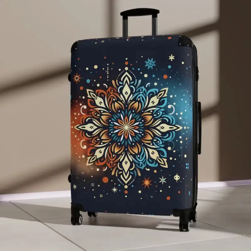 Boho Mandala Design Suitcase