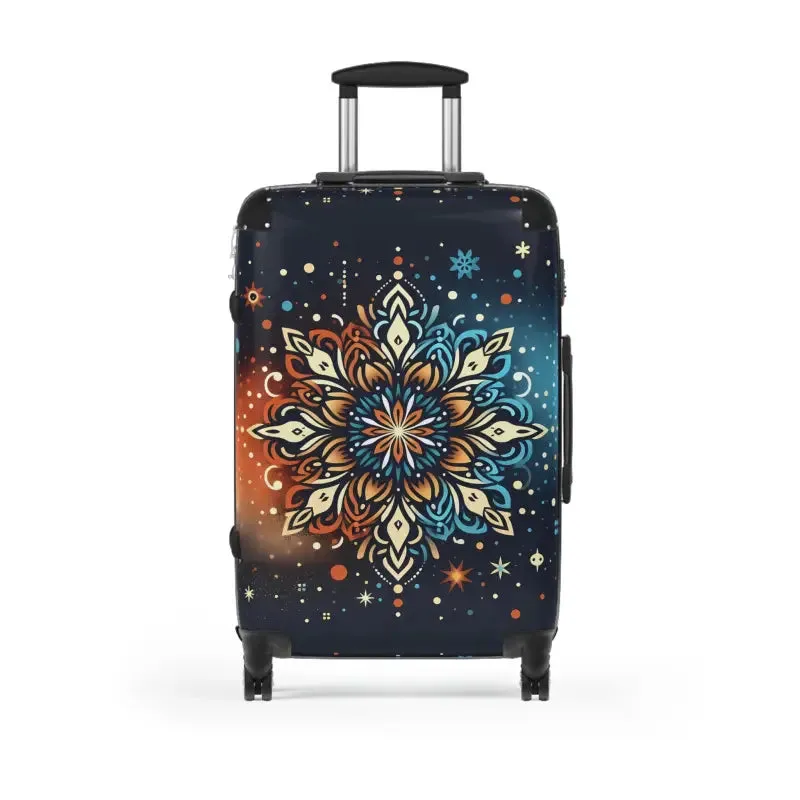 Boho Mandala Design Suitcase
