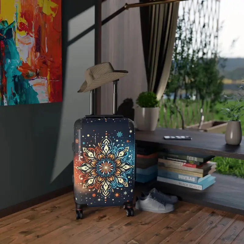 Boho Mandala Design Suitcase