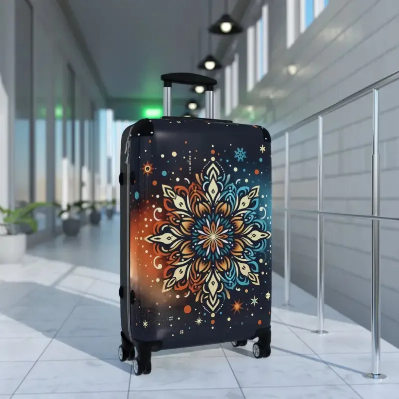 Boho Mandala Design Suitcase