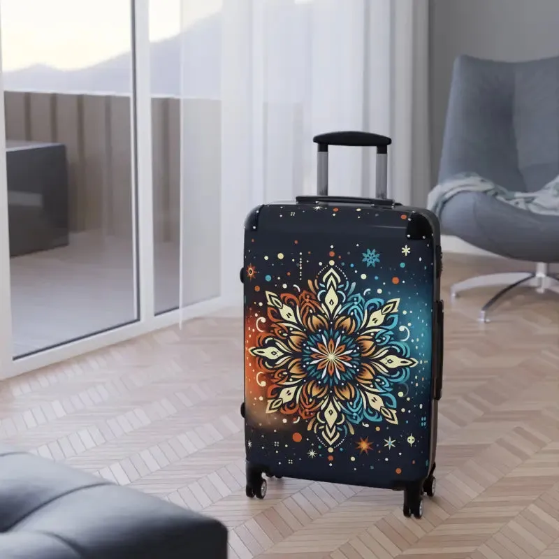 Boho Mandala Design Suitcase