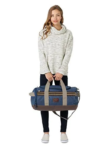 Burton Backhill Small 40 L Duffel Bag, Mood Indigo Coated, One Size