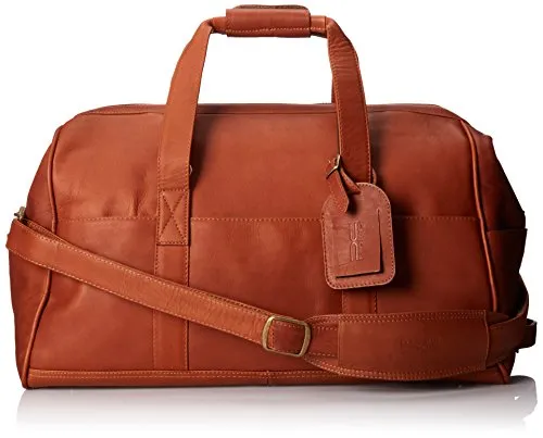 Claire Chase Vintage Duffel, Saddle, One Size