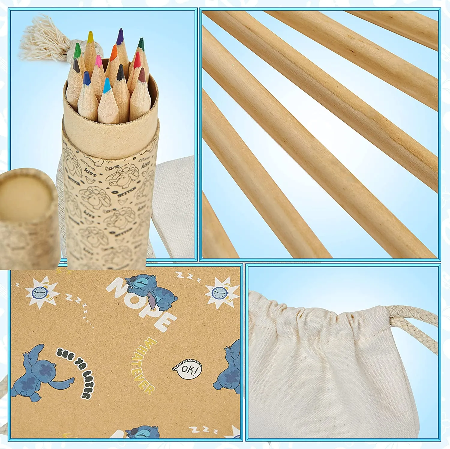 Disney Stitch Stationery - Environmentally Friendly Stationery Set