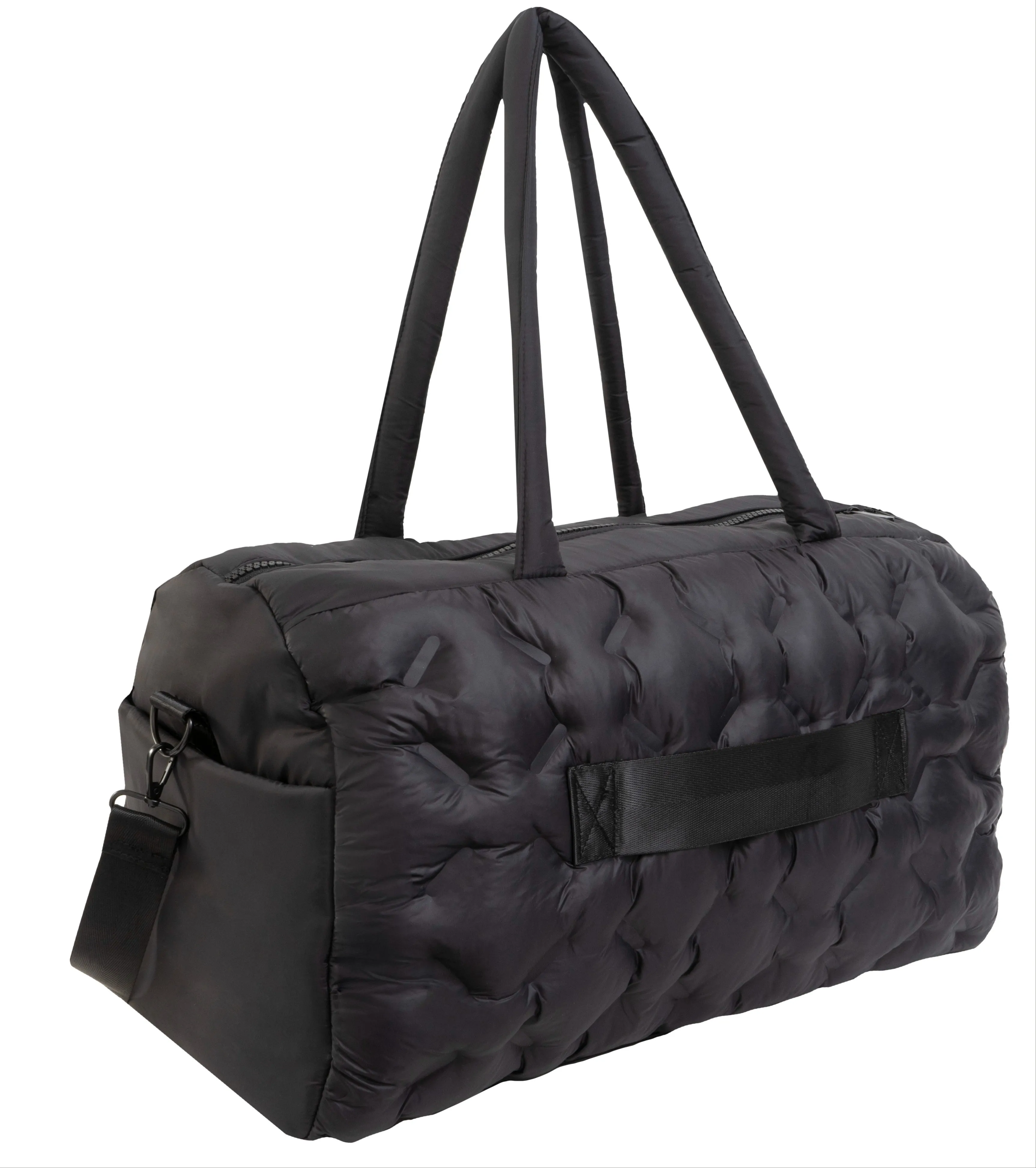 Ellen Tracy Puffer Tubular Sport Duffle ETD2146-001-BK
