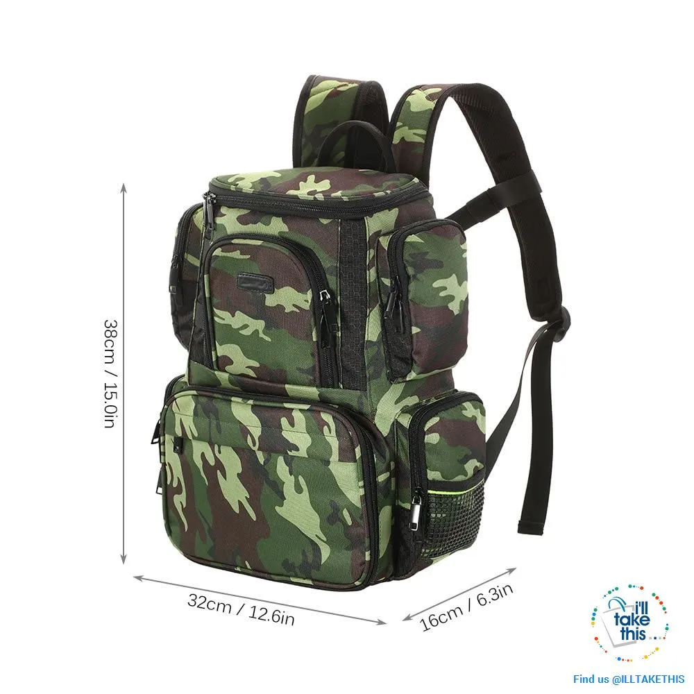 Fishermans backpack, get serious with your Fishing Tackle Organization 🐟
