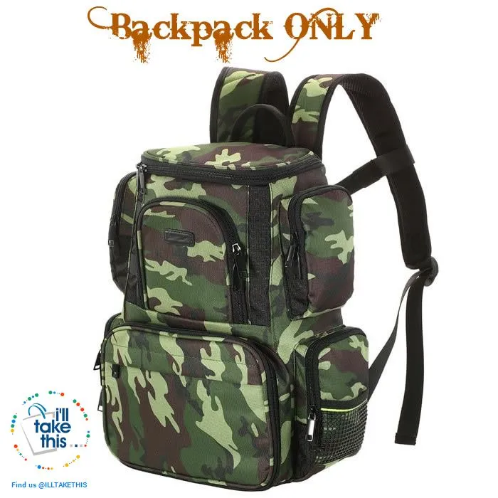 Fishermans backpack, get serious with your Fishing Tackle Organization 🐟