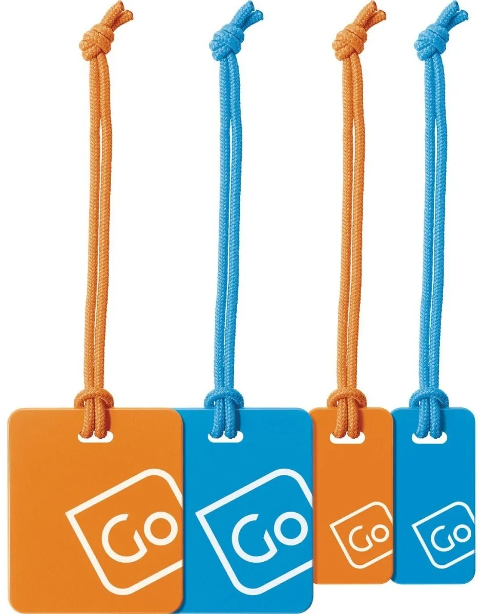 Go Travel Luggage Tags Family Pack
