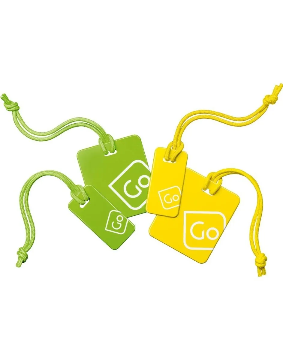 Go Travel Luggage Tags Family Pack