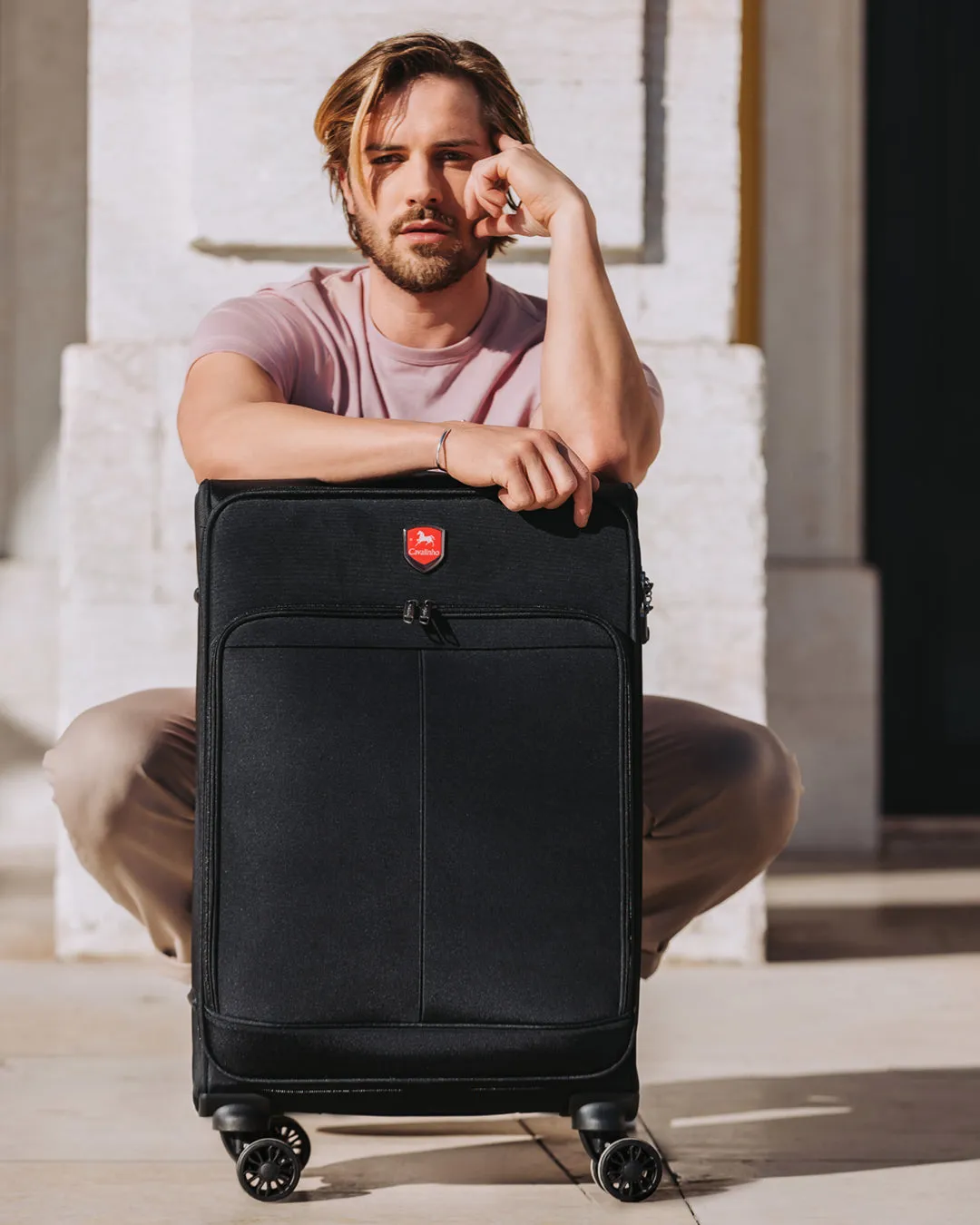 Gold Travel Check-in Softside Luggage (24" or 28")