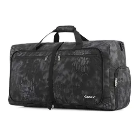 Gonex Cordura Duffle Bag, Packable Travel Duffel Water Resistant, 60L(Typhon)