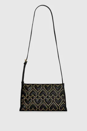 Heart Studded Crossbody