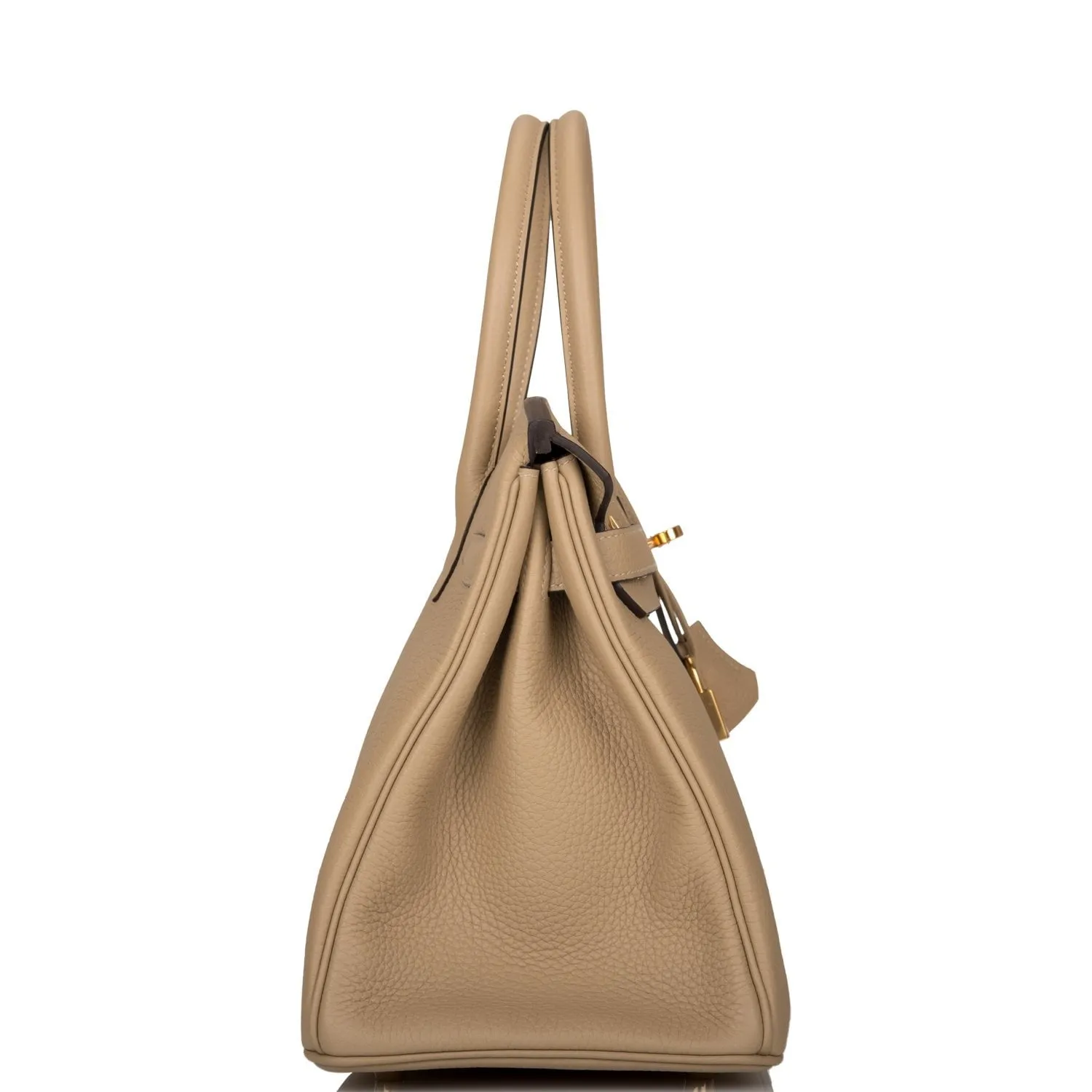 Hermes Birkin 30 Trench Clemence Gold Hardware