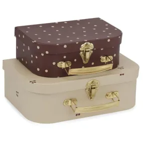 Konges Sløjd 2 Pack Luggage Cherry Dot