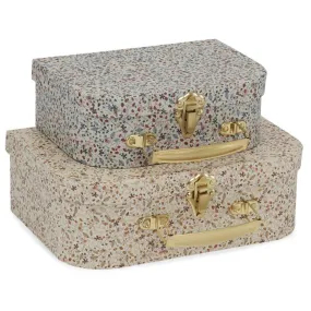 Konges Sløjd 2 Pack Luggage Flowerfield Louloudi