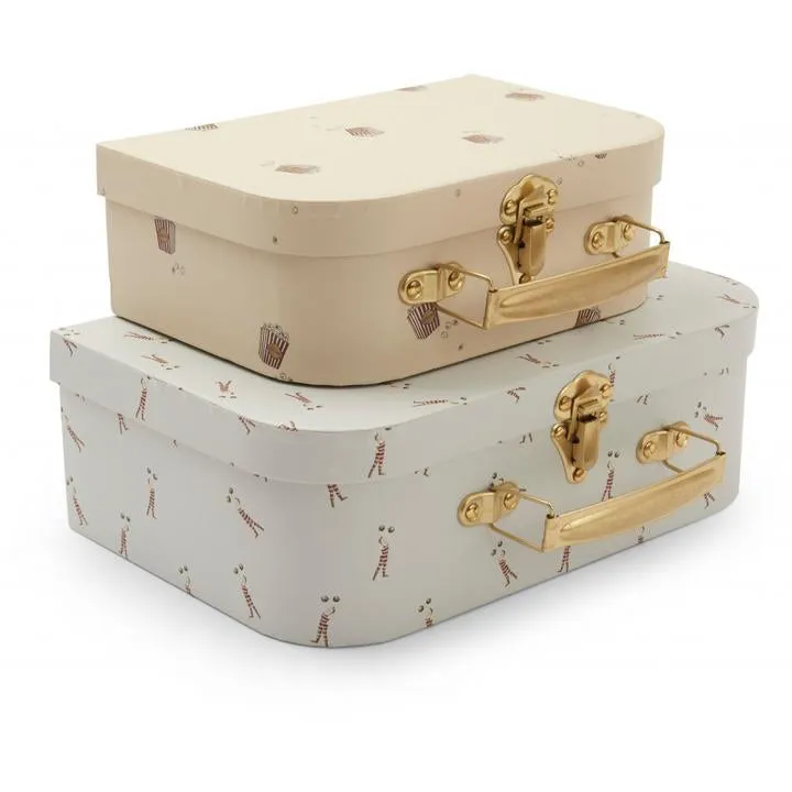 Konges Sløjd 2 Pack Luggage Strong Man Popcorn