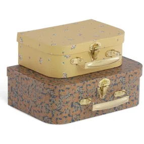 Konges Sløjd 2 Pack Luggage Winter Leaves Flower Bouquet Mustard