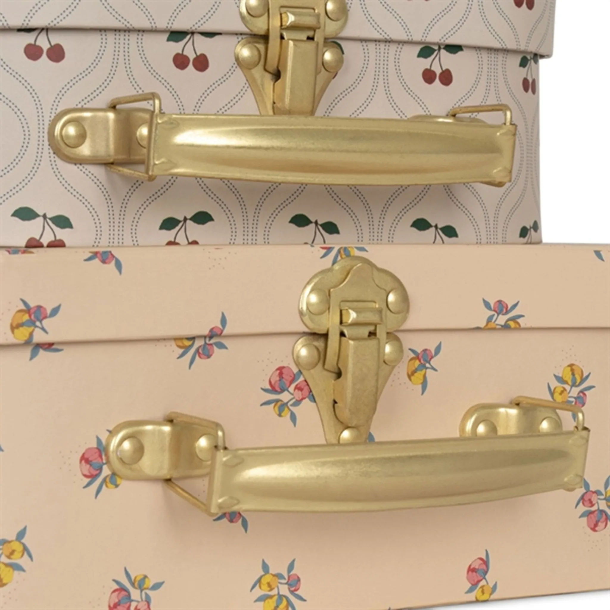 Konges Sløjd Suitcases 2-Pack Cherry