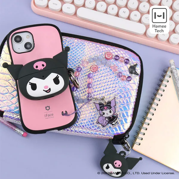 Kuromi - Lolita Version Beaded Charm Mobile Phone Wrist Strap