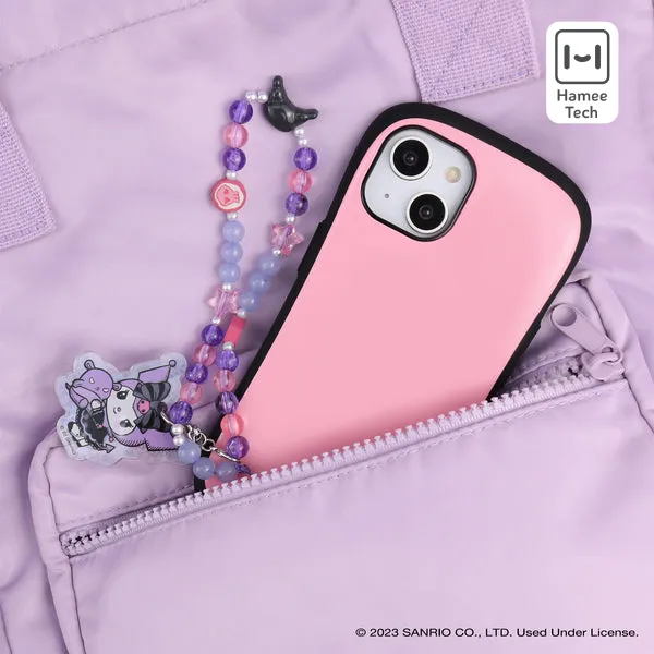 Kuromi - Lolita Version Beaded Charm Mobile Phone Wrist Strap