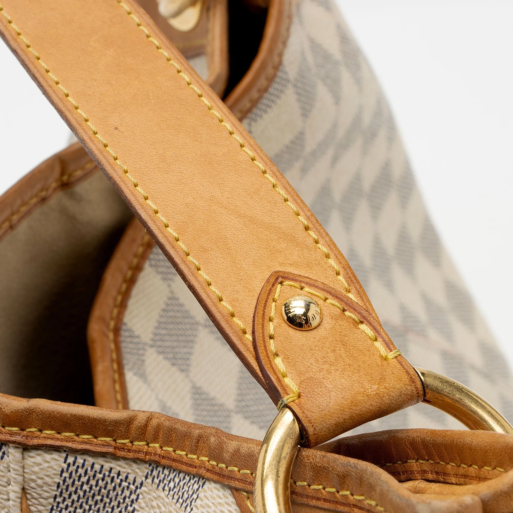 Louis Vuitton Damier Azur Galliera PM Shoulder Bag (SHF-U1PkFO)