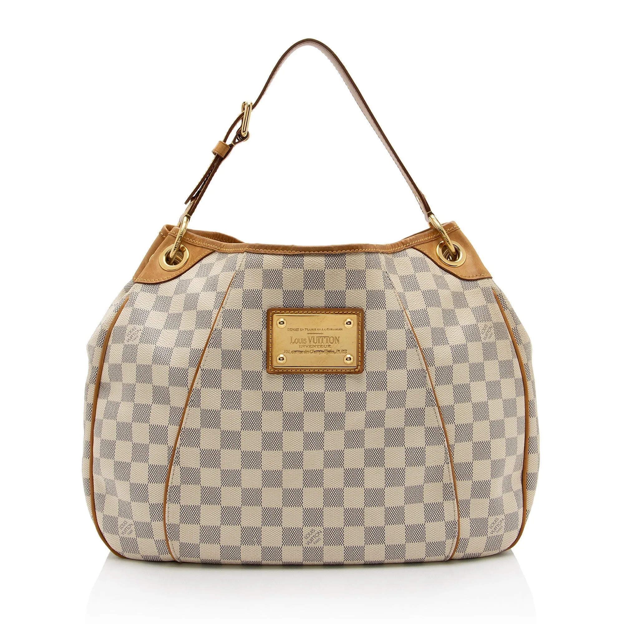 Louis Vuitton Damier Azur Galliera PM Shoulder Bag (SHF-U1PkFO)