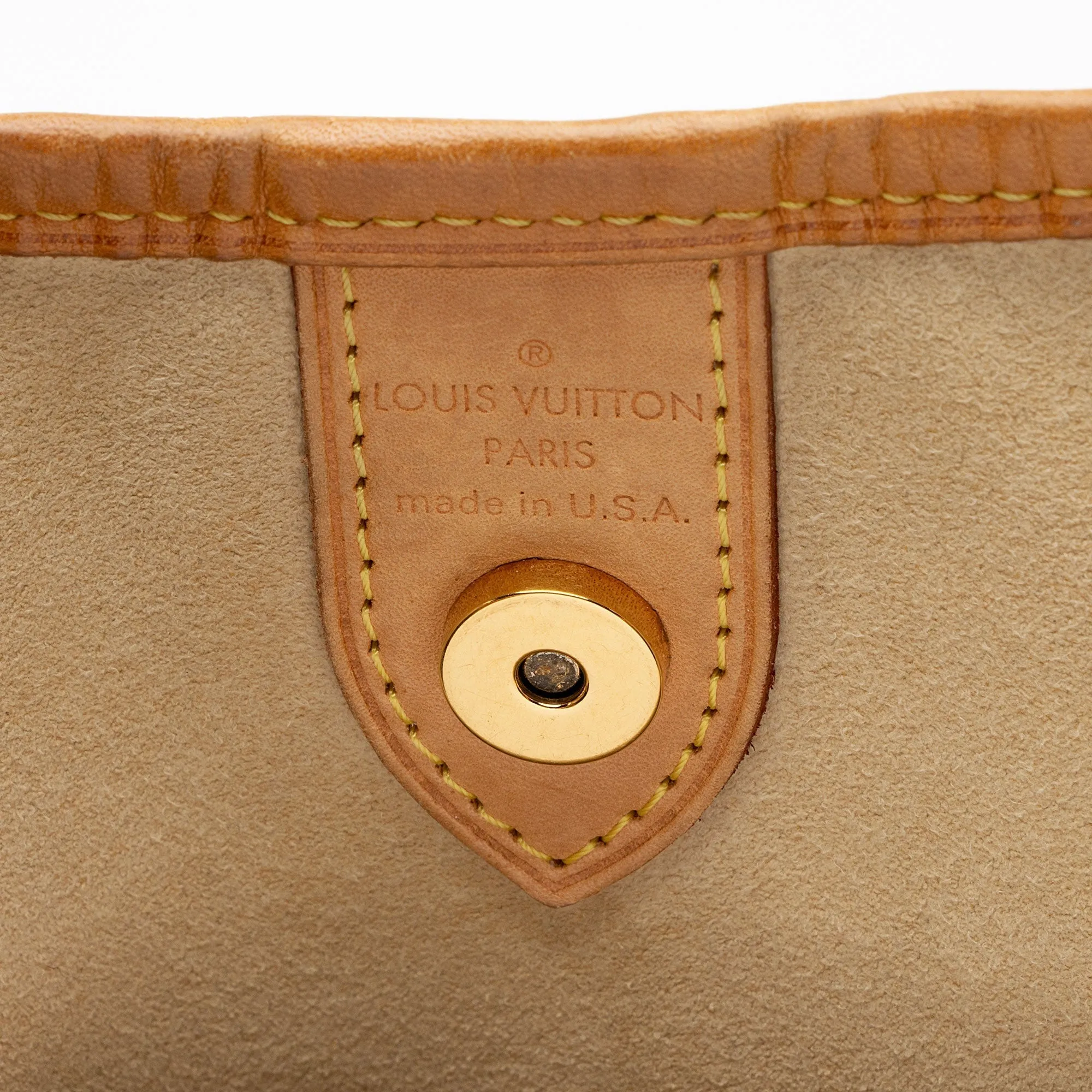 Louis Vuitton Damier Azur Galliera PM Shoulder Bag (SHF-U1PkFO)