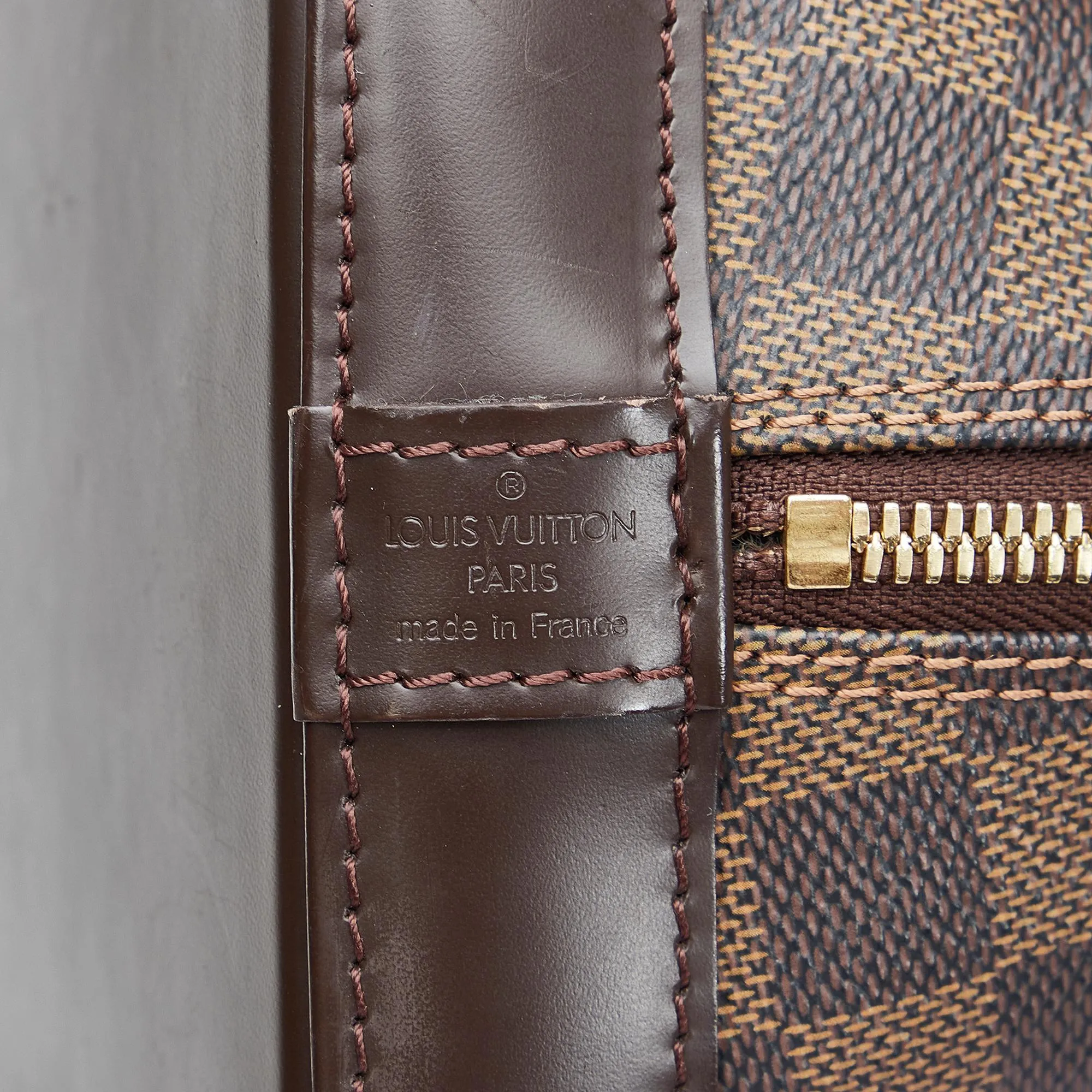 Louis Vuitton Damier Ebene Alma PM (SHG-Wa7pcG)