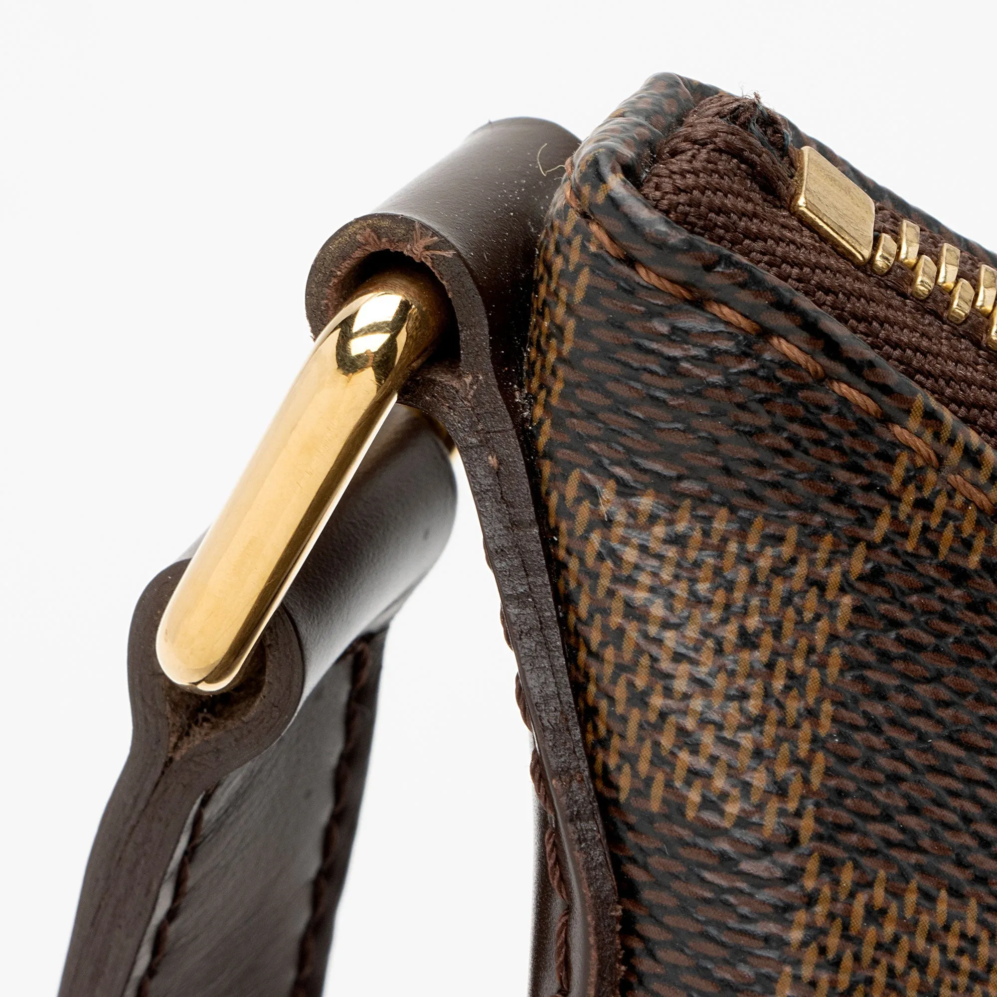 Louis Vuitton Damier Ebene Bloomsbury PM Shoulder Bag (SHF-v112aK)