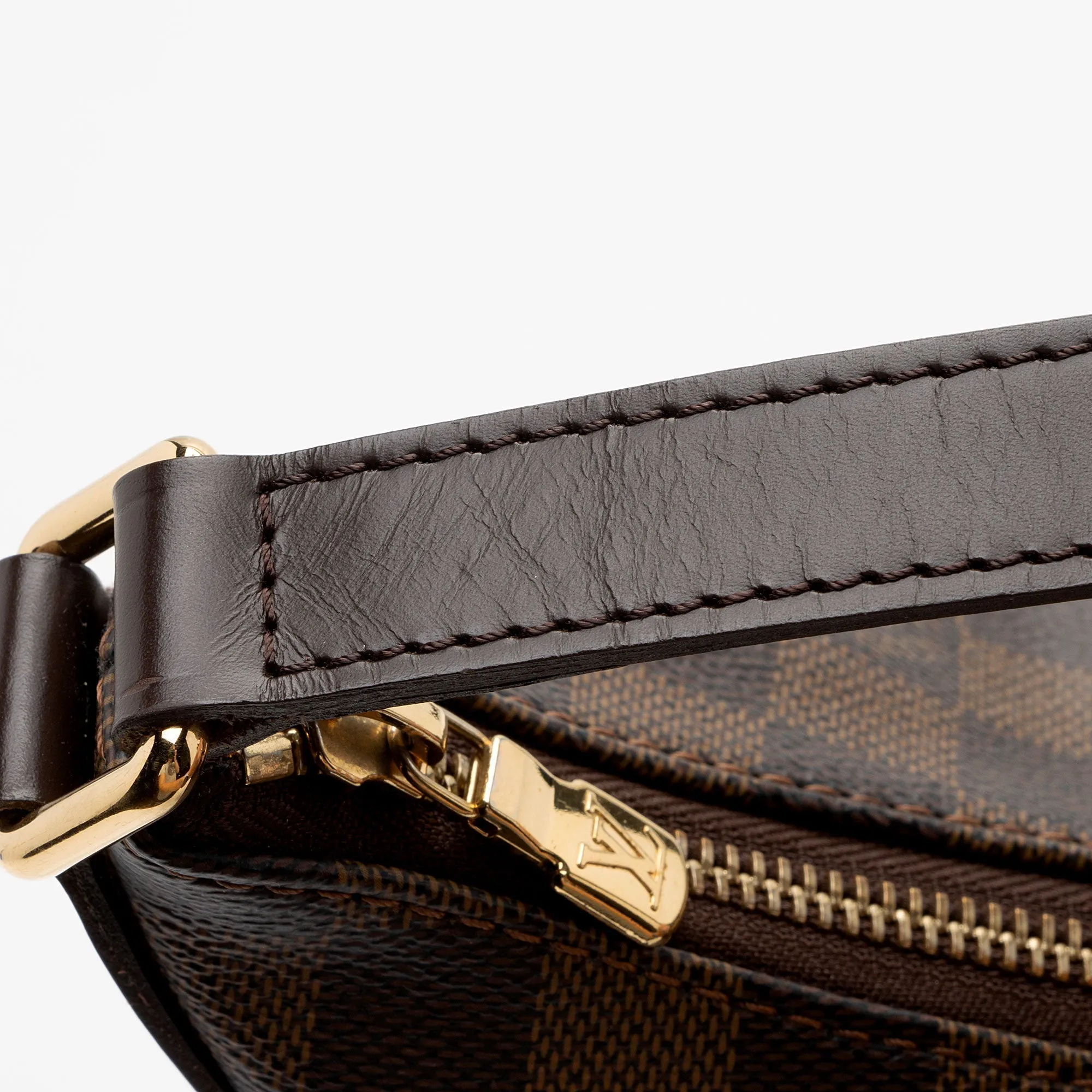 Louis Vuitton Damier Ebene Bloomsbury PM Shoulder Bag (SHF-v112aK)