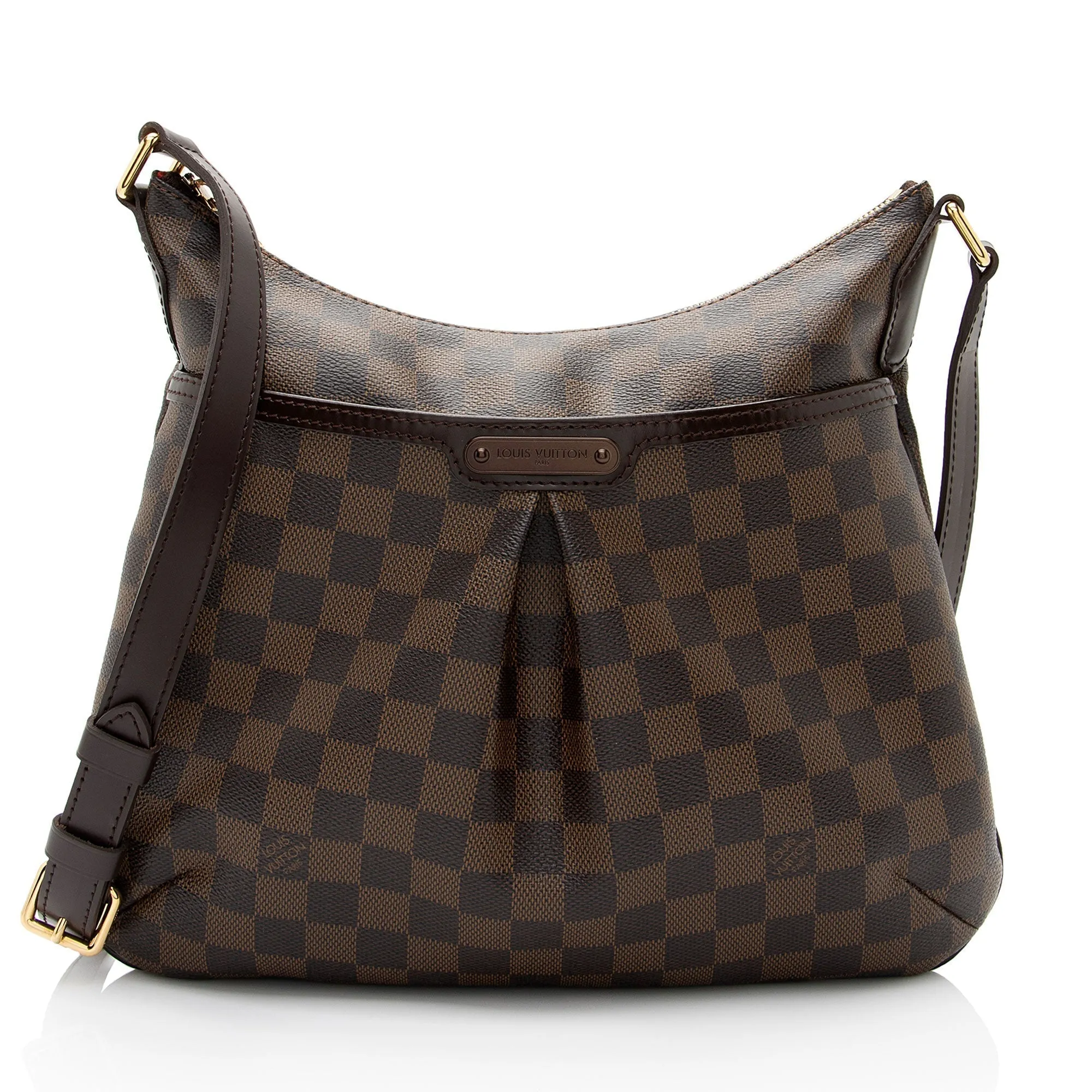 Louis Vuitton Damier Ebene Bloomsbury PM Shoulder Bag (SHF-v112aK)