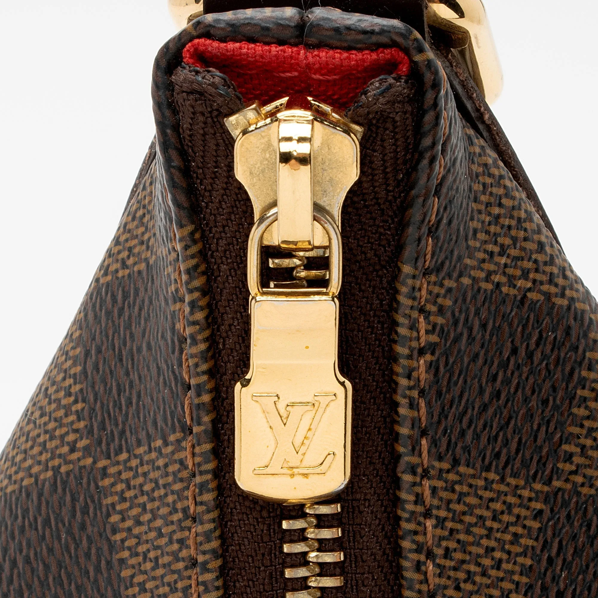Louis Vuitton Damier Ebene Bloomsbury PM Shoulder Bag (SHF-v112aK)