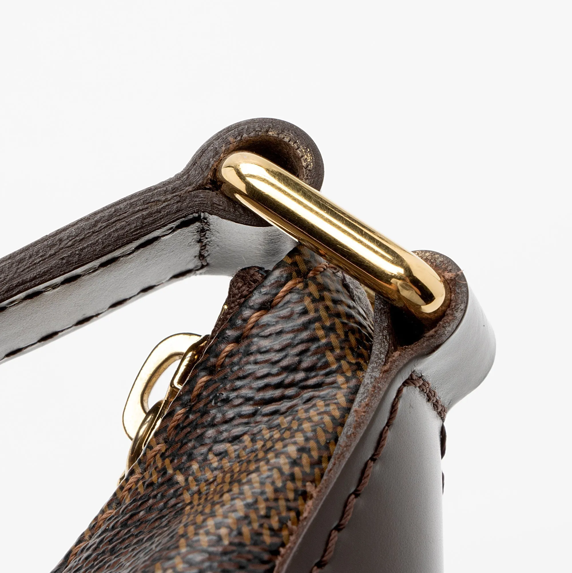 Louis Vuitton Damier Ebene Bloomsbury PM Shoulder Bag (SHF-v112aK)