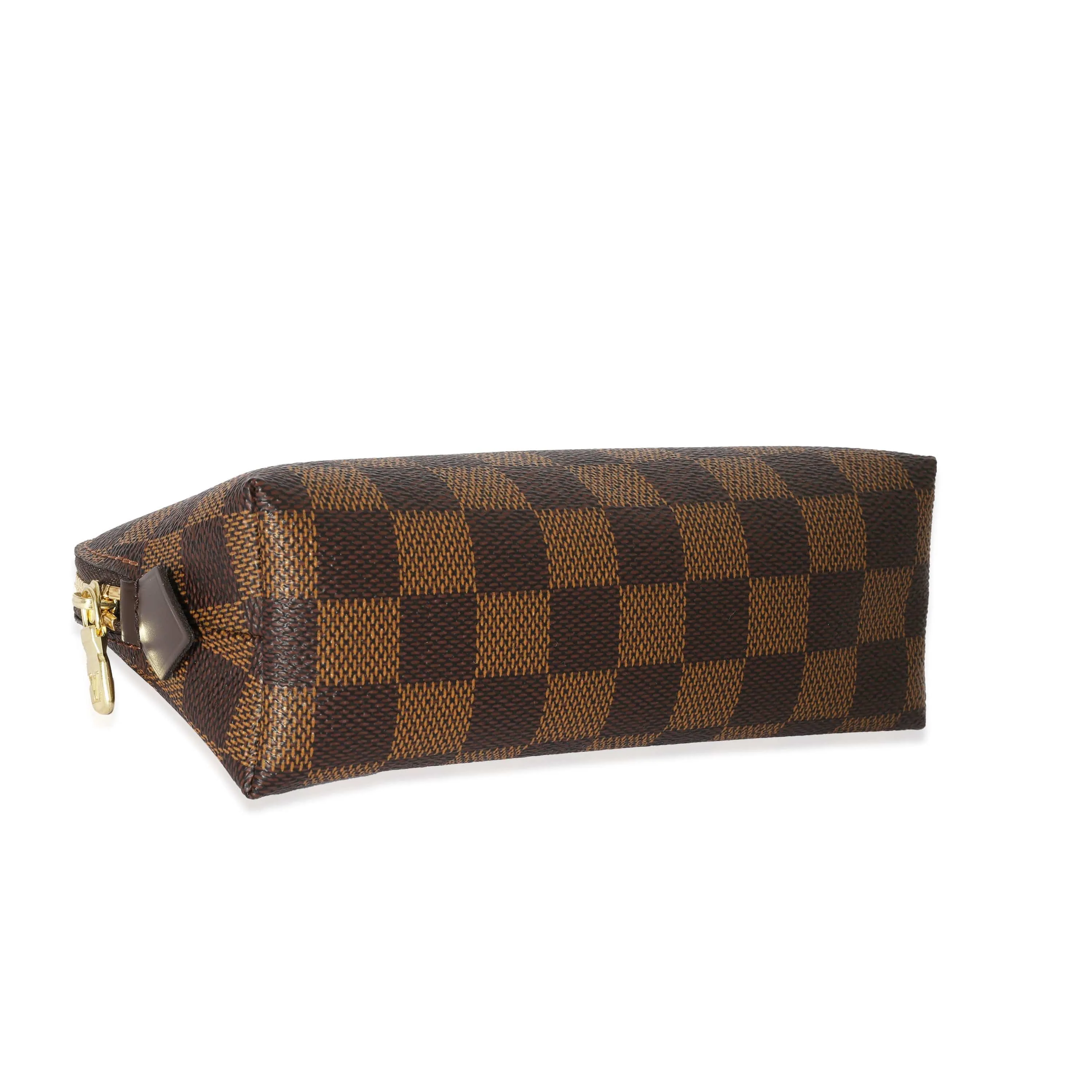 Louis Vuitton Damier Ebene Canvas Cosmetic Pouch